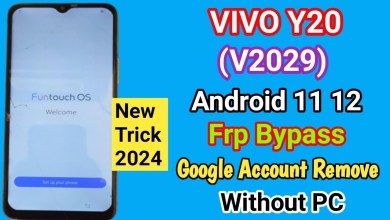 VIVO Y20 FRP BYPASS ANDROID 12 2024 | Vivo (V2029) VIVO Y20 FRP BYPASS ANDROID 12 2024 | Vivo (V2029)