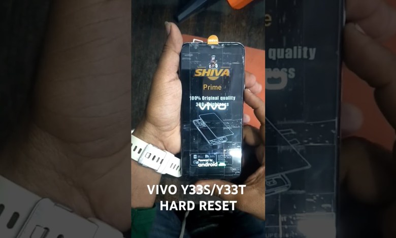 VIVO Y33S/ Y33T HARD RESET #mobile #smartphone VIVO Y33S/ Y33T HARD RESET #mobile #smartphone