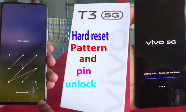 VIVO T3 5G Hard reset / pattern and pin unlock / VIVO T3 5G Hard reset / pattern and pin unlock /