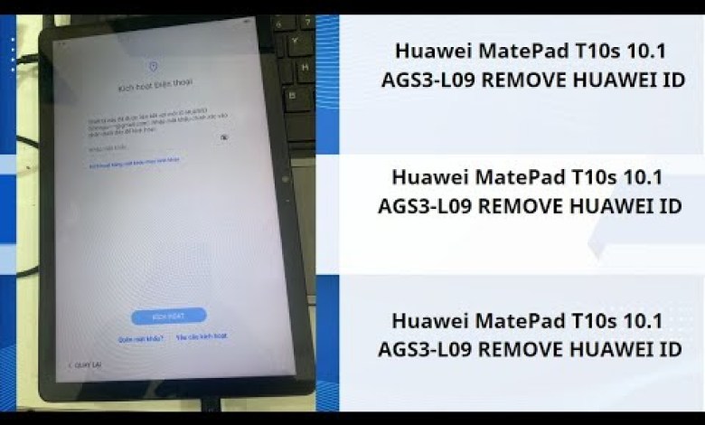 Huawei MatePad T10s AGS3-L09 REMOVE HUAWEI ID | DELETE ACCOUNT Huawei MatePad T10s AGS3-L09 REMOVE HUAWEI ID | DELETE ACCOUNT