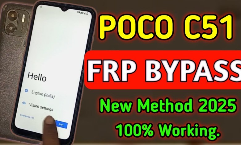 Unlock POCO C51 in seconds! Find out how to bypass FRP and Google account on POCO C51 Unlock POCO C51 in seconds! Find out how to bypass FRP and Google account on POCO C51