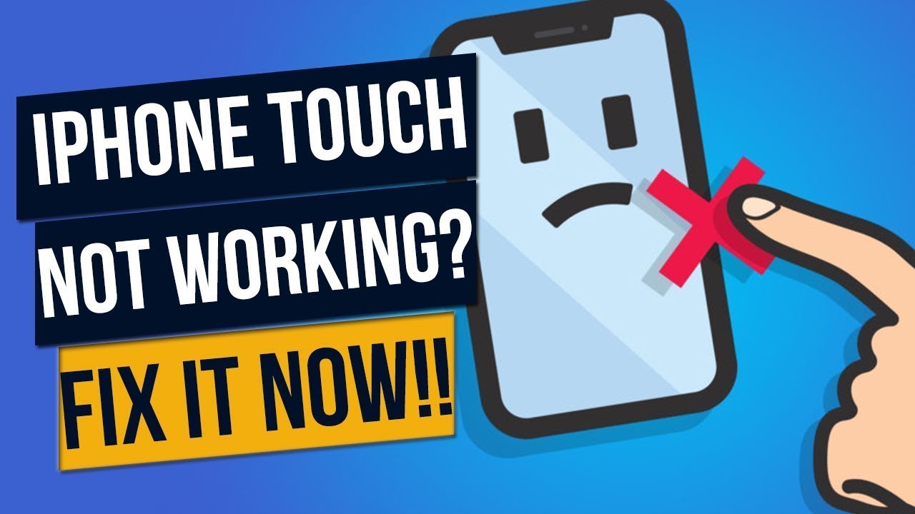 5 Ways to Fix iPhone Touch Screen Not Working Problem 5 Ways to Fix iPhone Touch Screen Not Working Problem