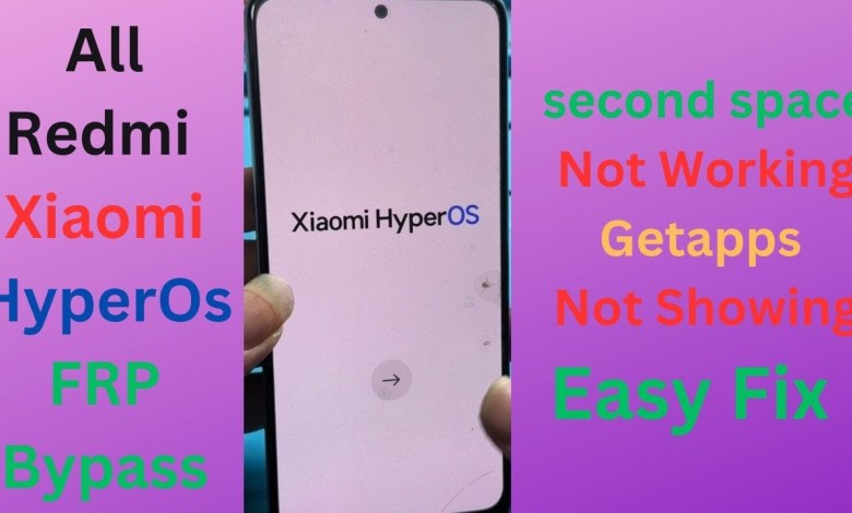 Xiaomi HyperOS All Redmi FRP Bypass Android 14 | Second Xiaomi HyperOS All Redmi FRP Bypass Android 14 | Second