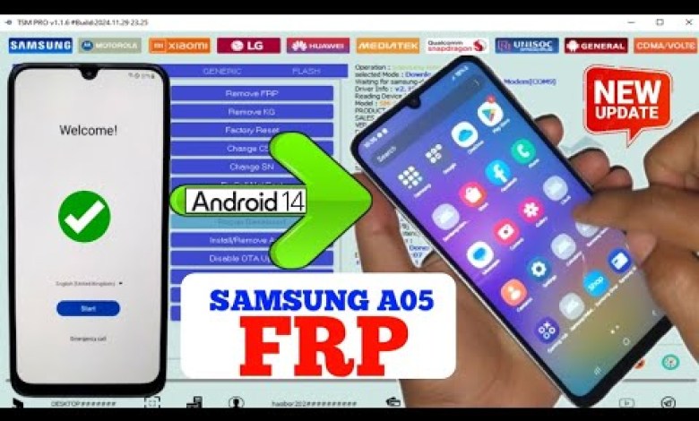 Uncover the Latest Samsung A05 (A055F) Frp Bypass Method for Android 14 Uncover the Latest Samsung A05 (A055F) Frp Bypass Method for Android 14