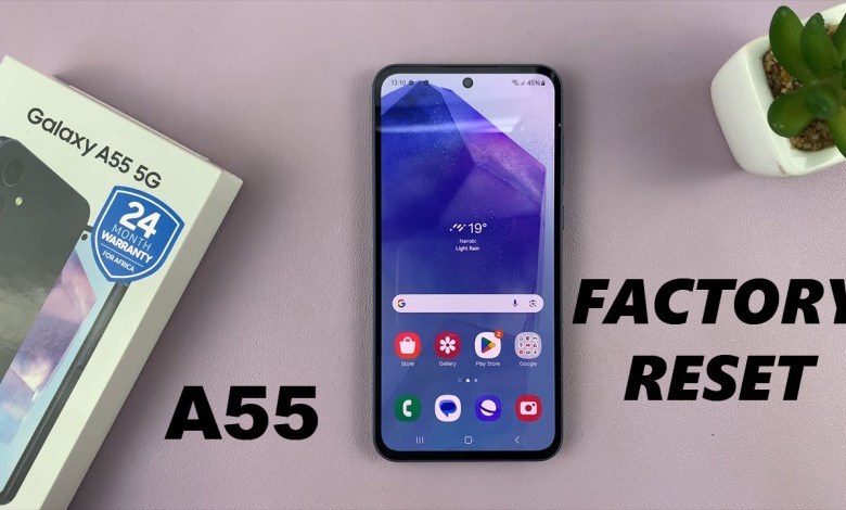 How To Factory Reset Samsung Galaxy A55 5G How To Factory Reset Samsung Galaxy A55 5G