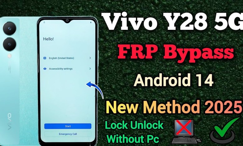 Unlocking the Vivo Y28 5G with FRP Bypass on Android 14: What’s new with Google? Unlocking the Vivo Y28 5G with FRP Bypass on Android 14: What’s new with Google?