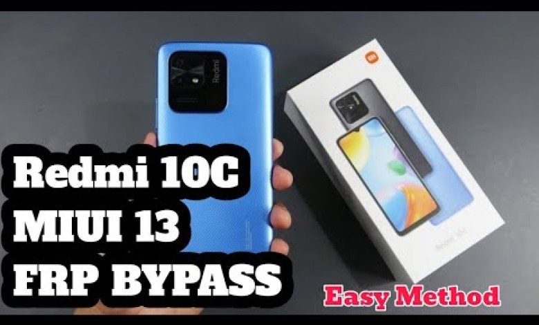 Xiaomi Redmi 10C MIUI 13 Frp Bypass How to remove Google Xiaomi Redmi 10C MIUI 13 Frp Bypass How to remove Google