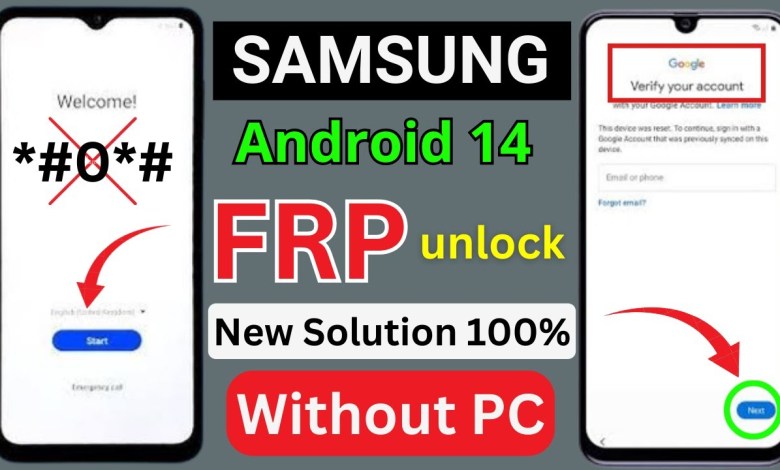 Samsung Android 14 FRP Bypass | Samsung FRP/Google Samsung Android 14 FRP Bypass | Samsung FRP/Google