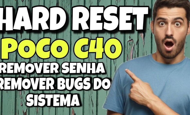 hard reset bit C40 unlock format remove bugs hard reset bit C40 unlock format remove bugs
