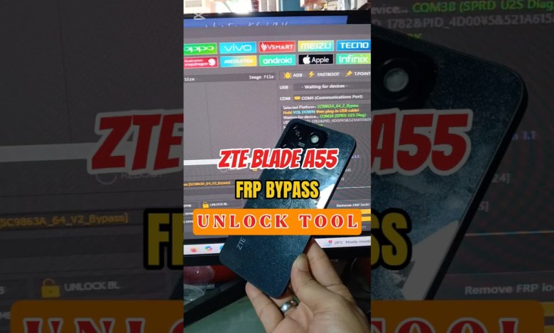 Unlocking Secrets: How to Bypass FRP on the ZTE Blade A55 Z2450 (P963F65) Unlocking Secrets: How to Bypass FRP on the ZTE Blade A55 Z2450 (P963F65)