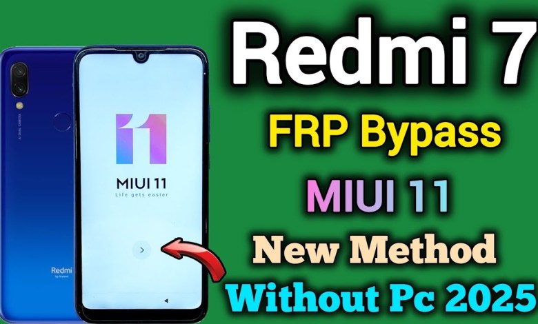 Unlock Xiaomi Redmi 7’s Gmail ID lock with MIUI 11 using FRP Bypass Unlock Xiaomi Redmi 7’s Gmail ID lock with MIUI 11 using FRP Bypass