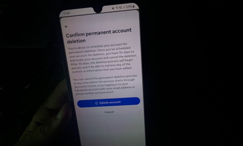 How To Delete Facebook Account Permanently Samsung How To Delete Facebook Account Permanently Samsung
