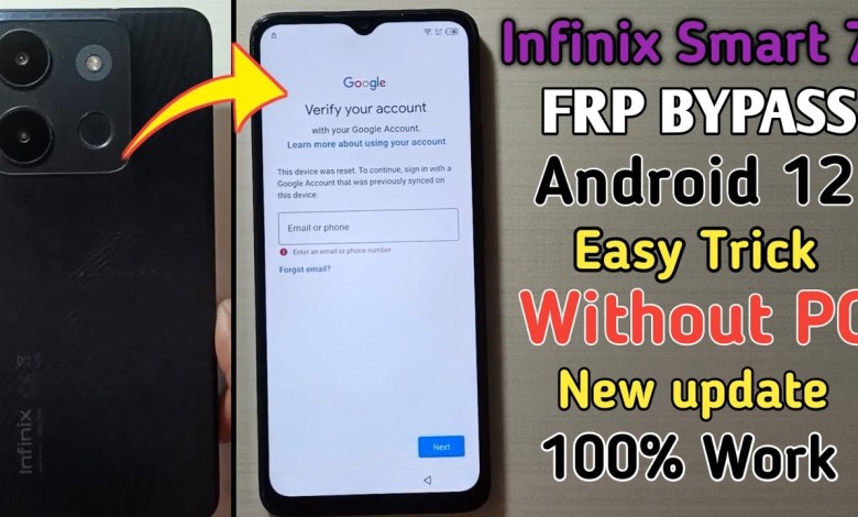 Infinix Smart 7 FRP Bypass Android 12 New Update | Infinix Smart 7 FRP Bypass Android 12 New Update |