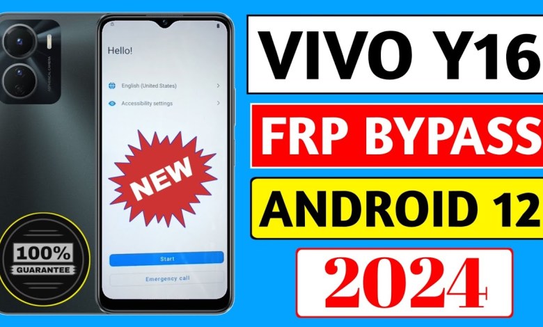 Uncover the Latest Technique for Vivo Y16 Frp Bypass on Android 12 | Stay Updated for 2024 | Vivo Uncover the Latest Technique for Vivo Y16 Frp Bypass on Android 12 | Stay Updated for 2024 | Vivo