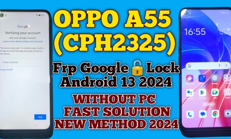 Oppo A55 Frp Bypass 2024 | Without Pc Android 13 latest Oppo A55 Frp Bypass 2024 | Without Pc Android 13 latest