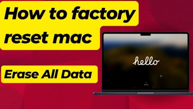 How to Factory Reset Mac and Erase All Content and How to Factory Reset Mac and Erase All Content and