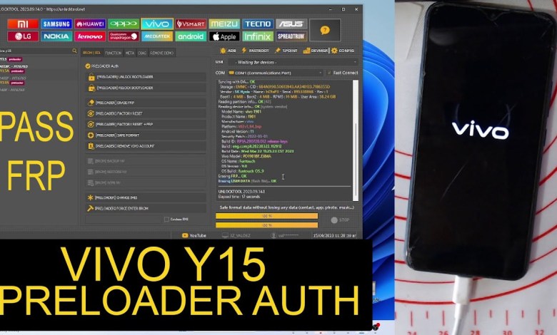 VIVO Y15 PASS AND FRP DONE VIA UNLOCKTOOL PRELOADER VIVO Y15 PASS AND FRP DONE VIA UNLOCKTOOL PRELOADER