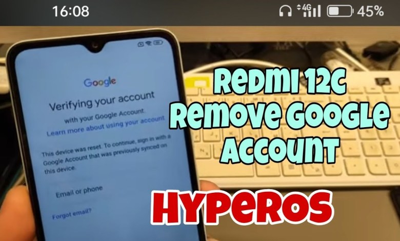 HyperOs! Xiaomi Redmi 12C, Remove Google Account, HyperOs! Xiaomi Redmi 12C, Remove Google Account,