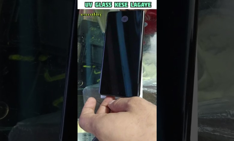 How to use UV Glass / How to change UV Glass How to use UV Glass / How to change UV Glass