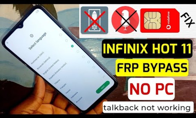 Infinix Hot 11, 11 Play Frp Bypass Android 11[ Infinix Infinix Hot 11, 11 Play Frp Bypass Android 11[ Infinix