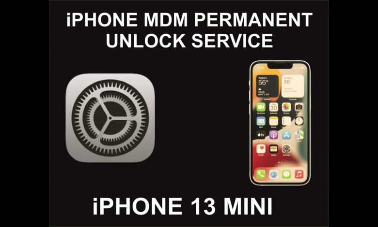 iPhone 13 Mini MDM Unlock Service, Permanent iPhone 13 Mini MDM Unlock Service, Permanent