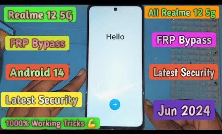 All Realme 12 5G FRP Bypass Android 14 Latest Security All Realme 12 5G FRP Bypass Android 14 Latest Security