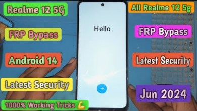 All Realme 12 5G FRP Bypass Android 14 Latest Security All Realme 12 5G FRP Bypass Android 14 Latest Security