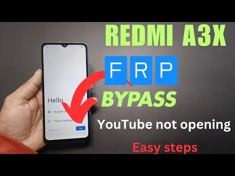Discover Redmi A3X Frp Bypass: Why is Youtube not working? Discover Redmi A3X Frp Bypass: Why is Youtube not working?