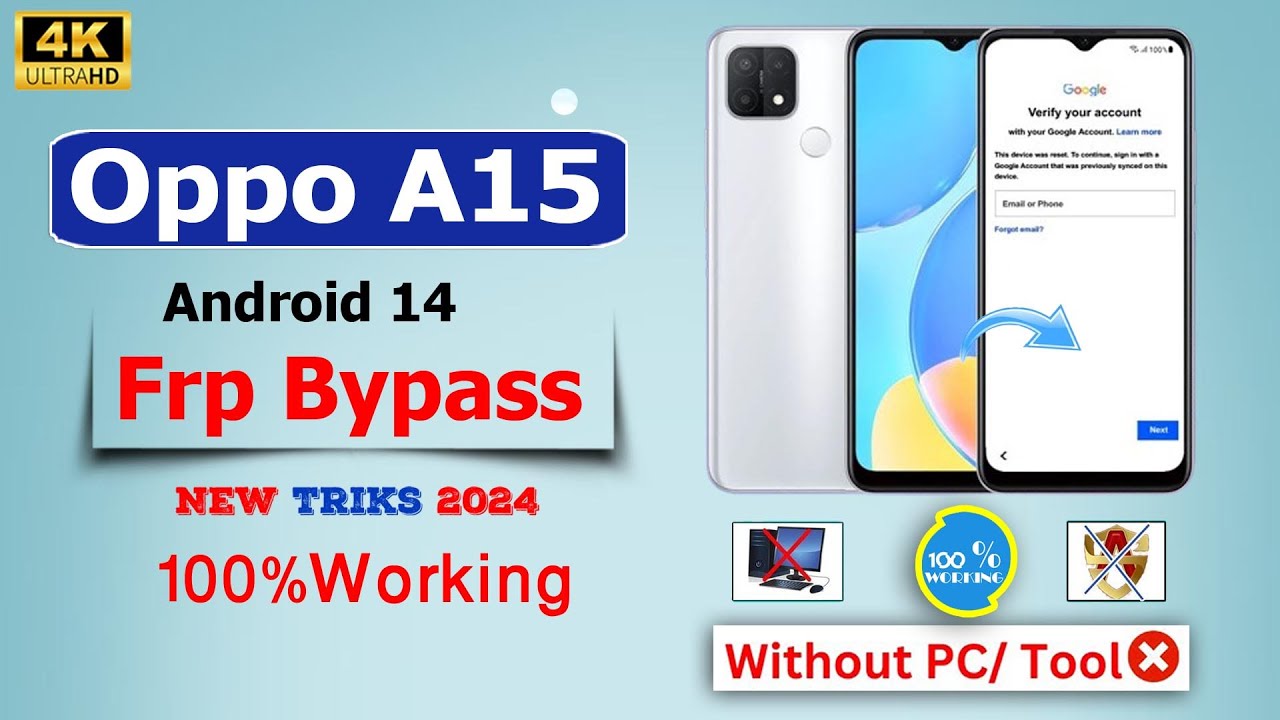 Unlock the Secret to Bypassing FRP on OPPO A15/A15s! Unlock the Secret to Bypassing FRP on OPPO A15/A15s!