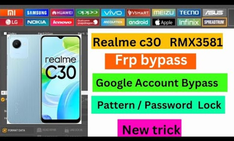 Realme c30 (rmx3581) frp bypass unlock tool / gmail Realme c30 (rmx3581) frp bypass unlock tool / gmail
