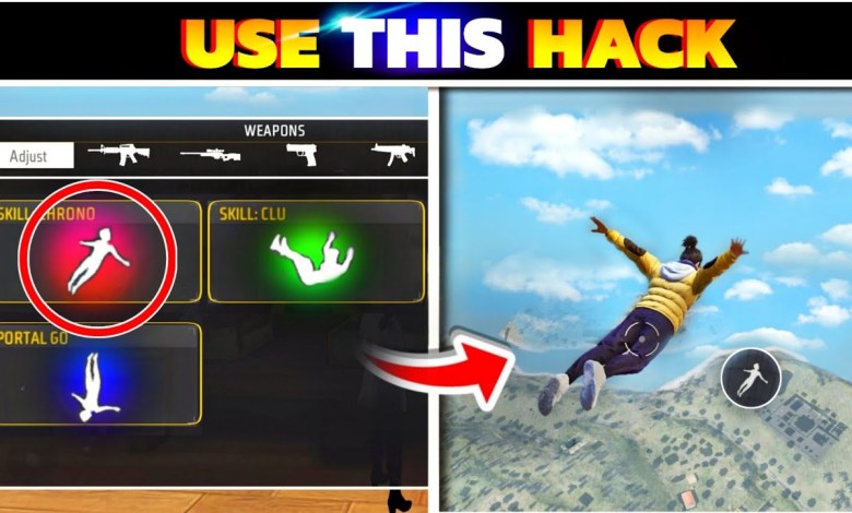 New Flying Trick In Free Fire //para New Flying Trick In Free Fire //para