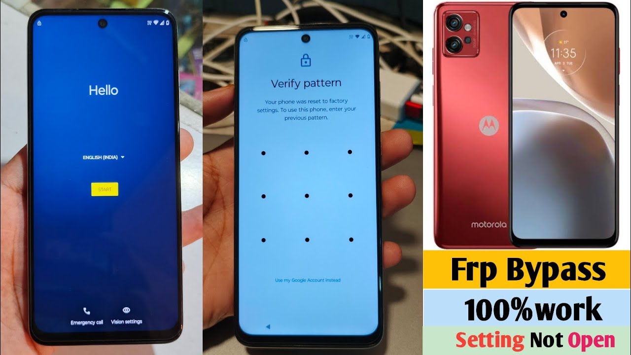 Unveiling a New Trick for Bypassing FRP on Moto G32! Discover the Hidden Secrets of Moto G32 Google Security Lock. Unveiling a New Trick for Bypassing FRP on Moto G32! Discover the Hidden Secrets of Moto G32 Google Security Lock.