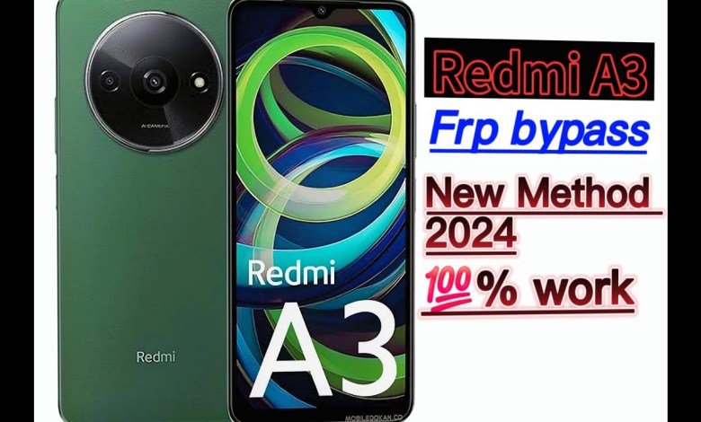 Redmi A3 Frp bypass without Pc 2024 Redmi A3 Frp bypass without Pc 2024