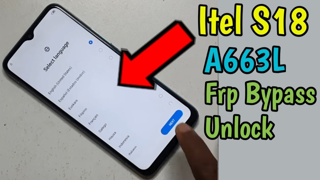 Itel S18 Frp Bypass Remove Google Account Itel S663L Itel S18 Frp Bypass Remove Google Account Itel S663L