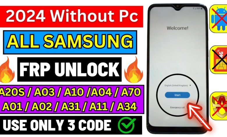 Use Only 3 Code To UnlockAll Samsung FRP Bypass | Use Only 3 Code To UnlockAll Samsung FRP Bypass |