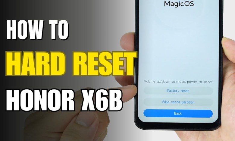 How to Hard Reset Honor X6b How to Hard Reset Honor X6b