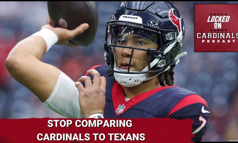 Stop Comparing Arizona Cardinals to Houston Texans Stop Comparing Arizona Cardinals to Houston Texans