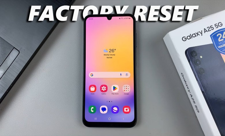 How To Factory Reset Samsung Galaxy A25 5G How To Factory Reset Samsung Galaxy A25 5G