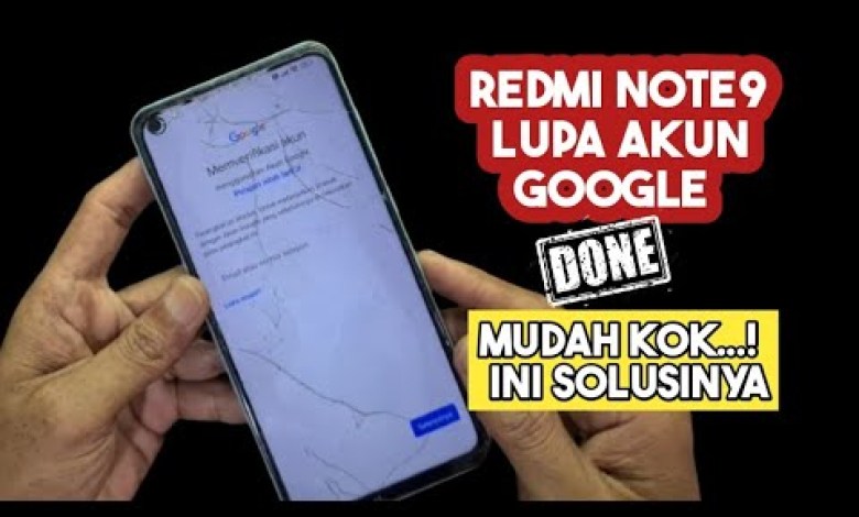 XIAOMI REDMI NOTE9 BYPASS FRP ” VARA DELETE FORGOT ACCOUNT XIAOMI REDMI NOTE9 BYPASS FRP ” VARA DELETE FORGOT ACCOUNT