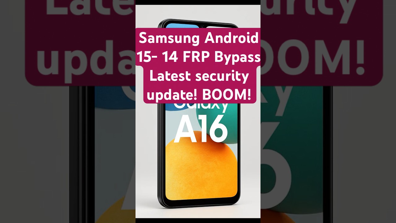 Unlocking Secrets: How to Bypass FRP on Samsung A16 – Discover the Step-by-Step Guide! Unlocking Secrets: How to Bypass FRP on Samsung A16 – Discover the Step-by-Step Guide!