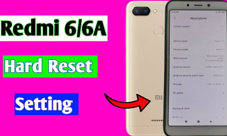 Xiaomi Redmi 6/6A Hard Reset |Pattern Unlock |Factory Xiaomi Redmi 6/6A Hard Reset |Pattern Unlock |Factory