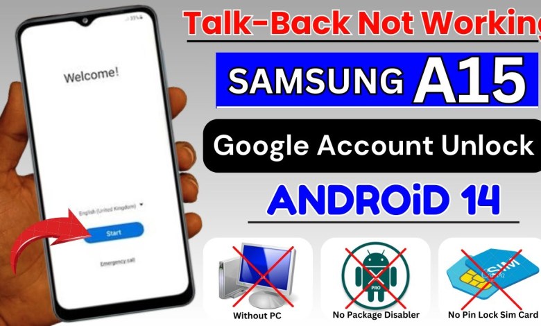 Unlocking Samsung A15 FRP with Android 14 Unlocking Samsung A15 FRP with Android 14