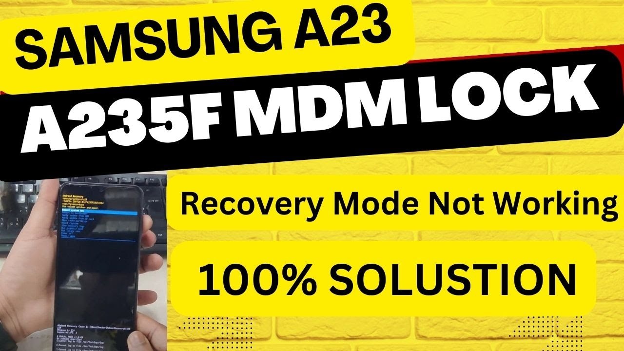 Samsung A23 A235F MDM Lock 1 Click ISP Method pay Joy Samsung A23 A235F MDM Lock 1 Click ISP Method pay Joy