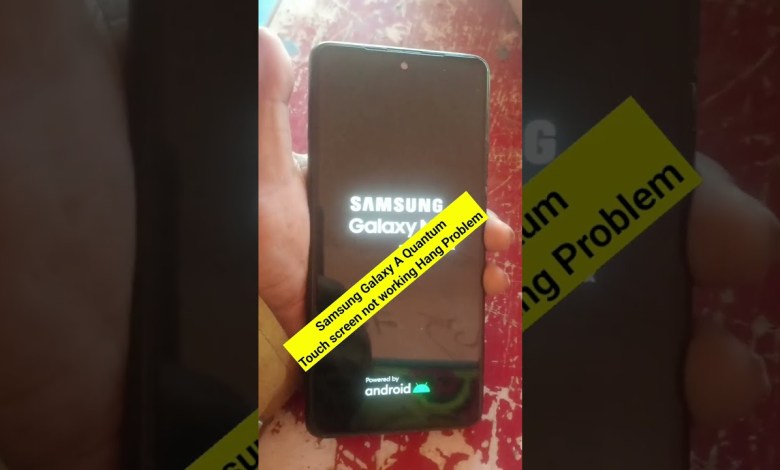 Samsung Galaxy A Quantum Touch screen not working Samsung Galaxy A Quantum Touch screen not working