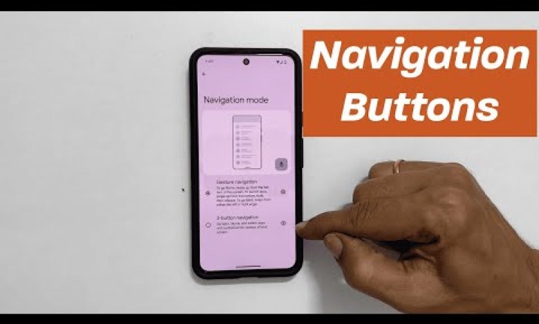 Google Pixel 8/Pixel 8 Pro: Add Navigation Bar Buttons Google Pixel 8/Pixel 8 Pro: Add Navigation Bar Buttons