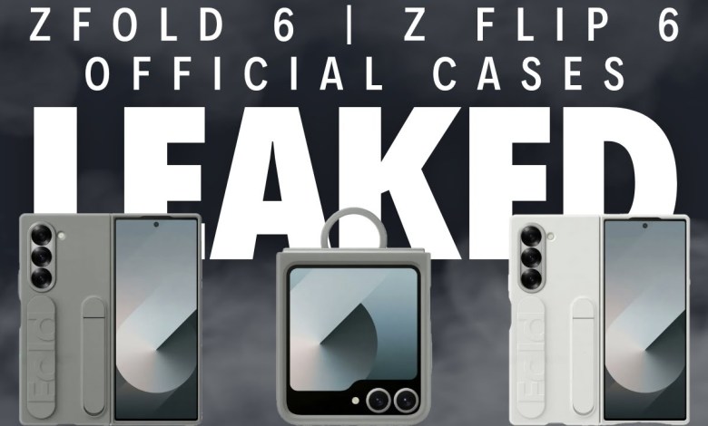 Official Samsung Cases Leak for Galaxy Z Fold 6 & Official Samsung Cases Leak for Galaxy Z Fold 6 &