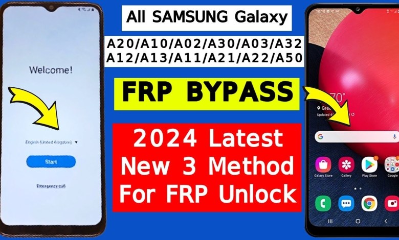 All Samsung A02/A20/A10/A03/A50/A12 FRP Bypass All Samsung A02/A20/A10/A03/A50/A12 FRP Bypass