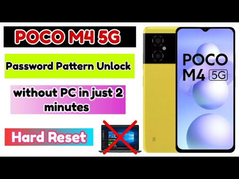 Poco M4 5G Factory Reset when Forgot Password | All Poco M4 5G Factory Reset when Forgot Password | All