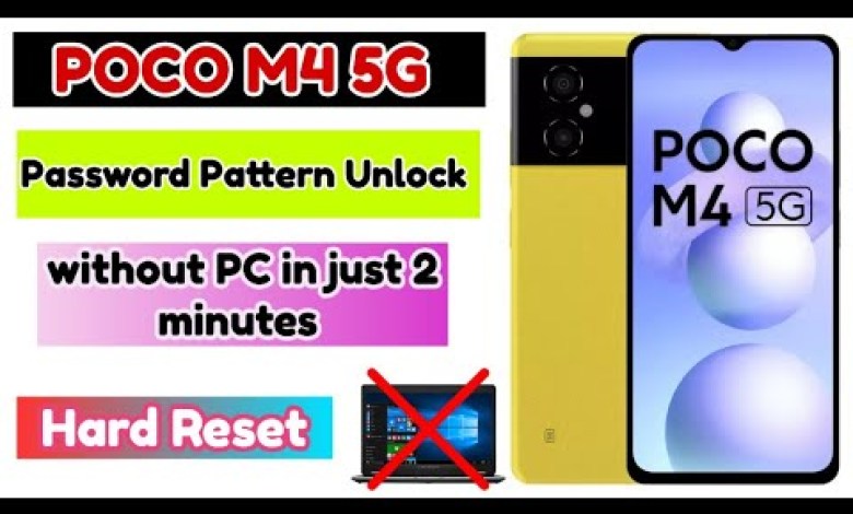 Poco M4 5G Factory Reset when Forgot Password | All Poco M4 5G Factory Reset when Forgot Password | All