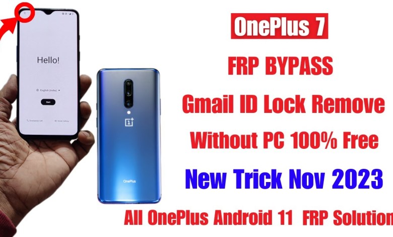 Oneplus 7 Frp Bypass | New Trick 2023 | All Oneplus Oneplus 7 Frp Bypass | New Trick 2023 | All Oneplus
